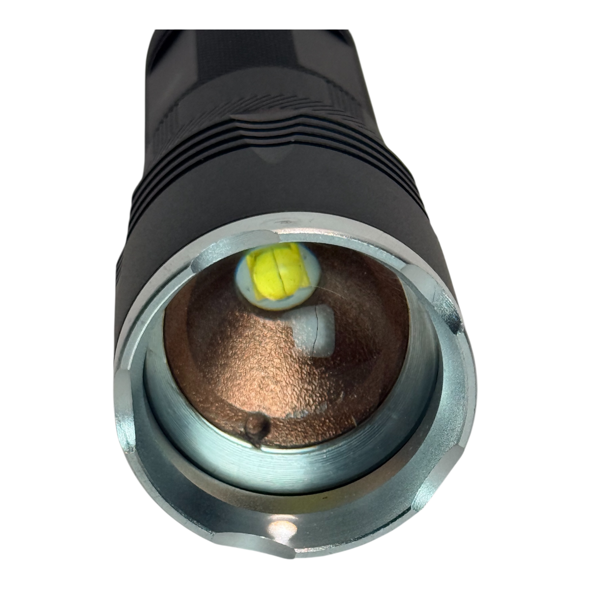 Linterna táctica recargable NEW POWER PW-P10 – Zoom ajustable y Power Bank – LED JDT50 Highlight