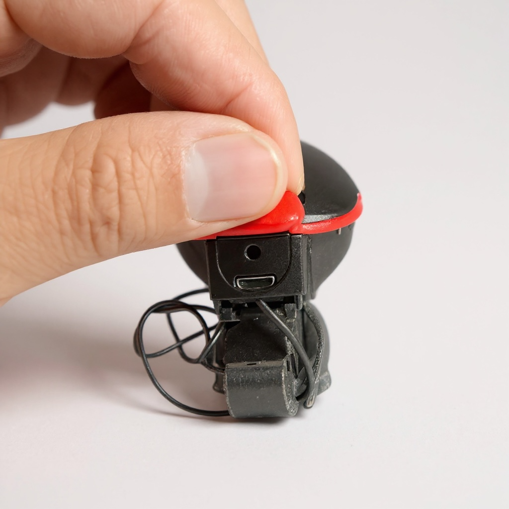 Luz Frontal para Bicicleta con Bocina Recargable USB HJ-7588 ciclismo