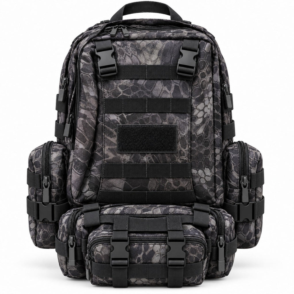 Mochila tactica de gran capacidad con racionera MO-CAN New Power