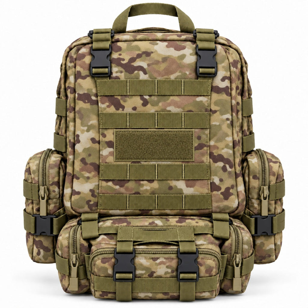 Mochila tactica de gran capacidad con racionera MO-CAN New Power