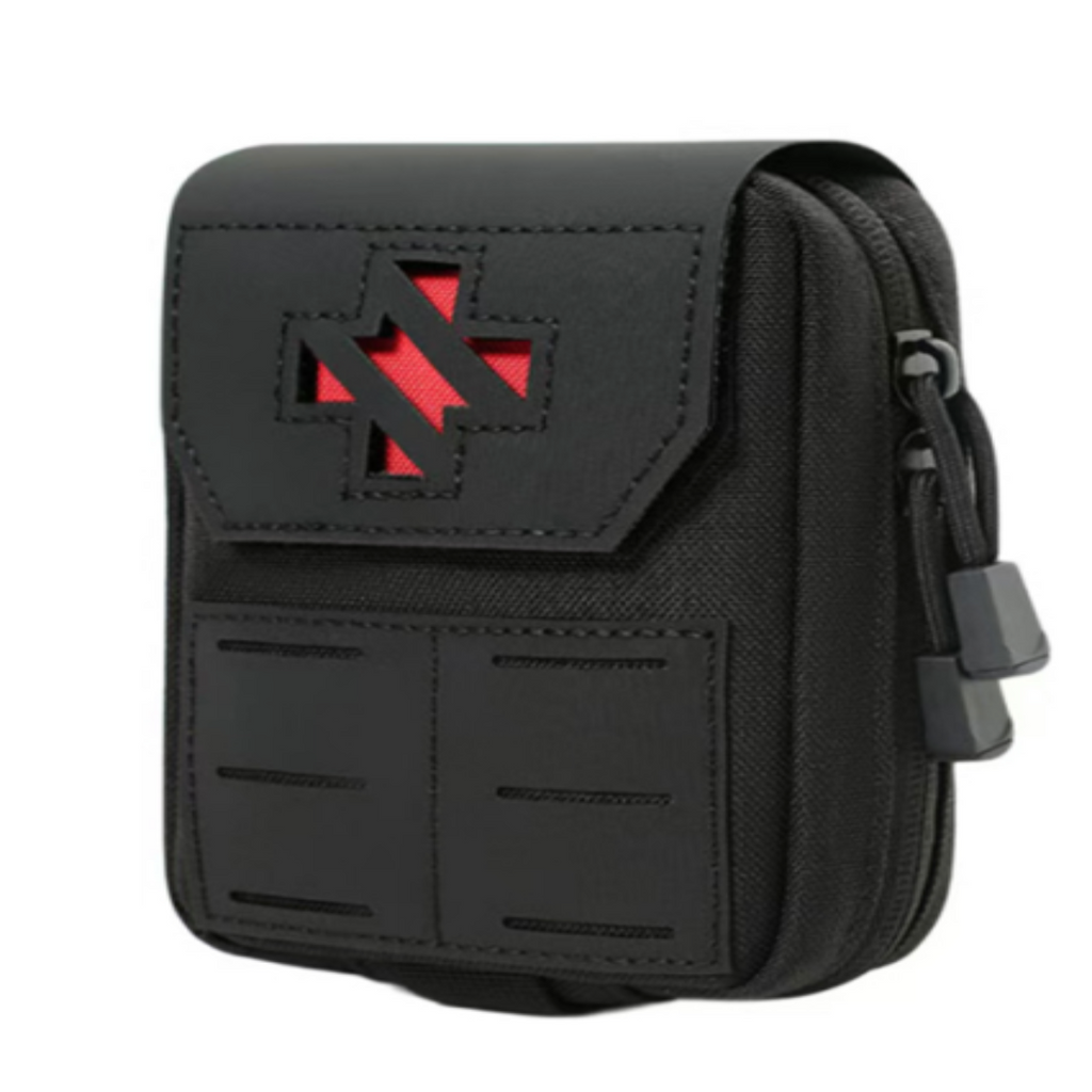 Pouch botiquín táctico con sistema MOLLE láser MO-TPPB01