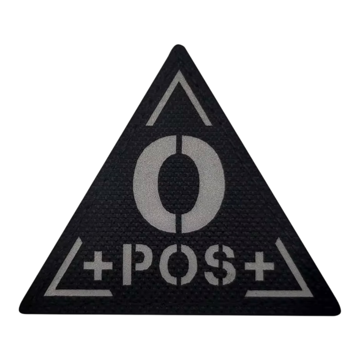 Parche Identificador de Tipo de Sangre Reflectante PARCH-R1