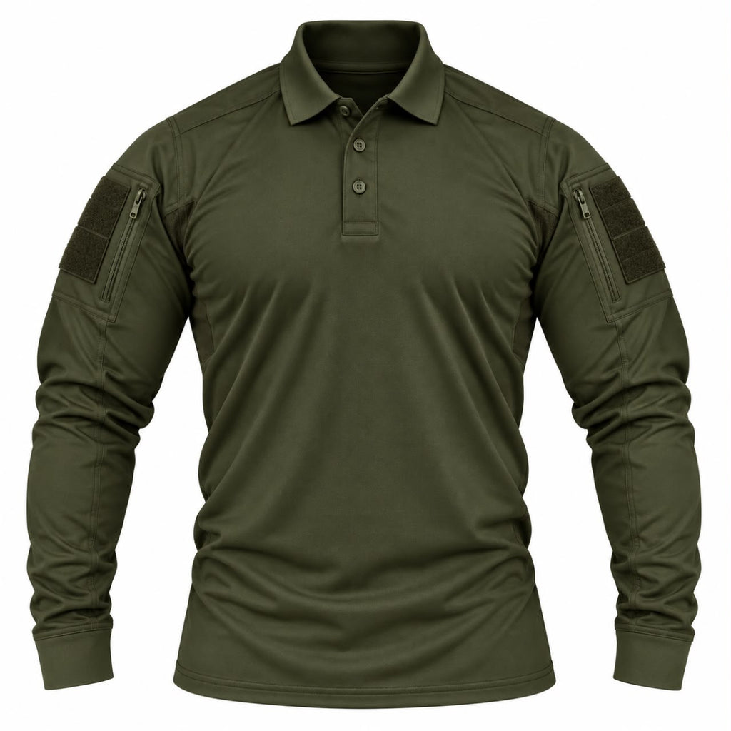 Playera tipo polo manga larga PY-51 Tactical Police