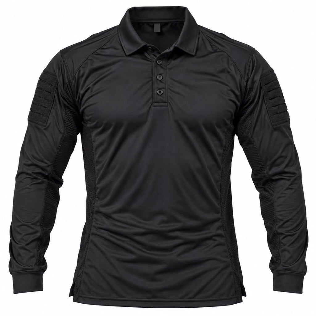 Playera tipo polo manga larga PY-53 Tactical Police