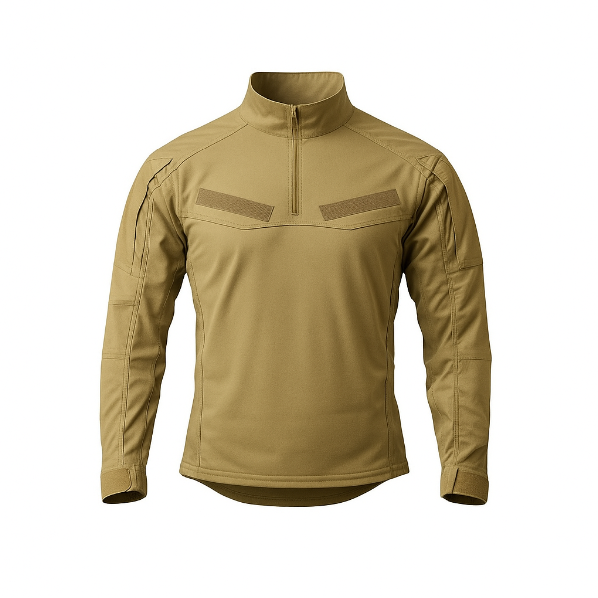 Playera táctica de combate azul con mangas ripstop PY-TPR3 Power Tactical