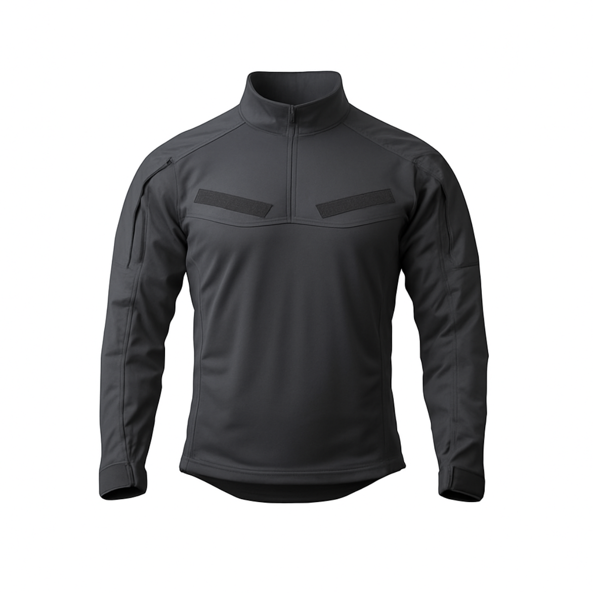 Playera táctica de combate azul con mangas ripstop PY-TPR3 Power Tactical