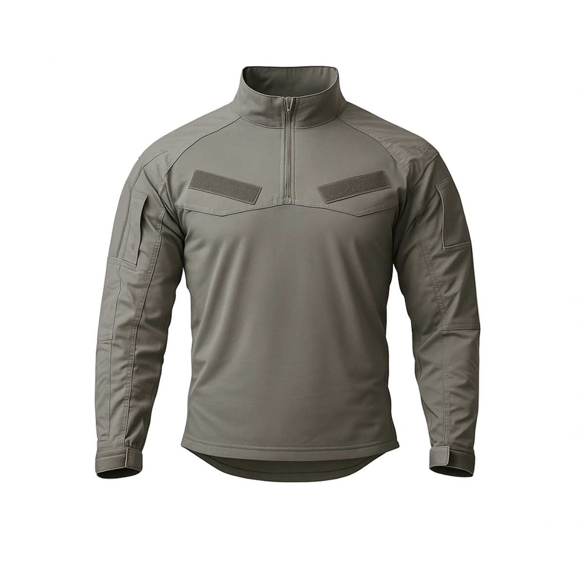 Playera táctica de combate azul con mangas ripstop PY-TPR3 Power Tactical