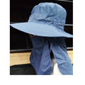 Sombrero con proteccion y boton S-R18