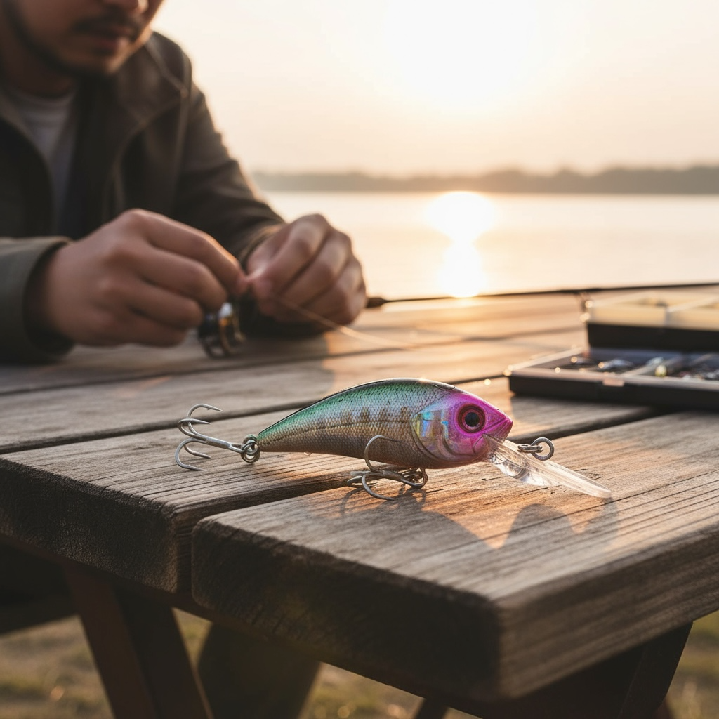 Señuelo Crankbait Reflectivo 6 cm A242