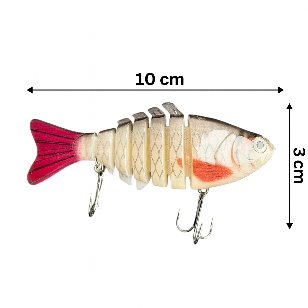 Señuelo Swimbait Articulado 10 cm FISH-50