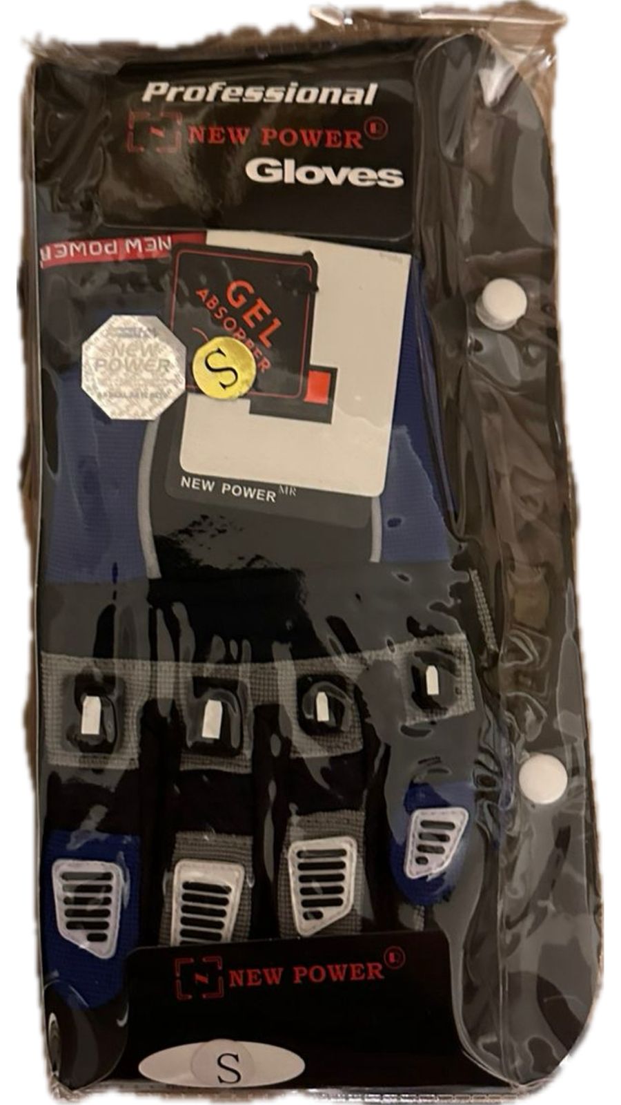 Guantes motociclista con proteccion T-145 New Power