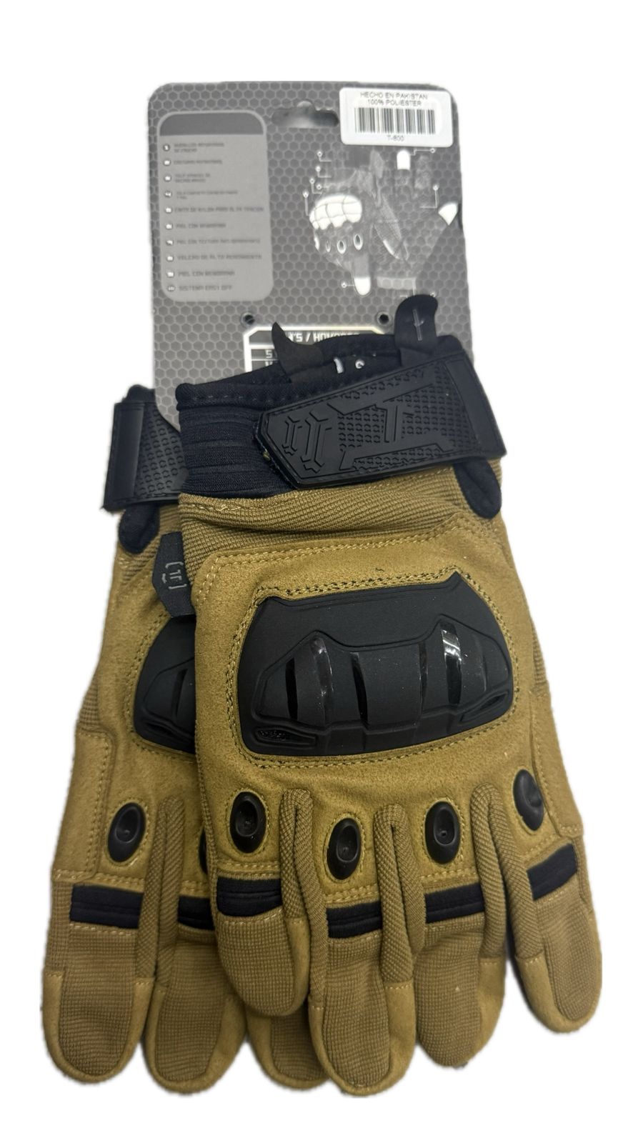 Guantes tacticos T-800 Tactical police