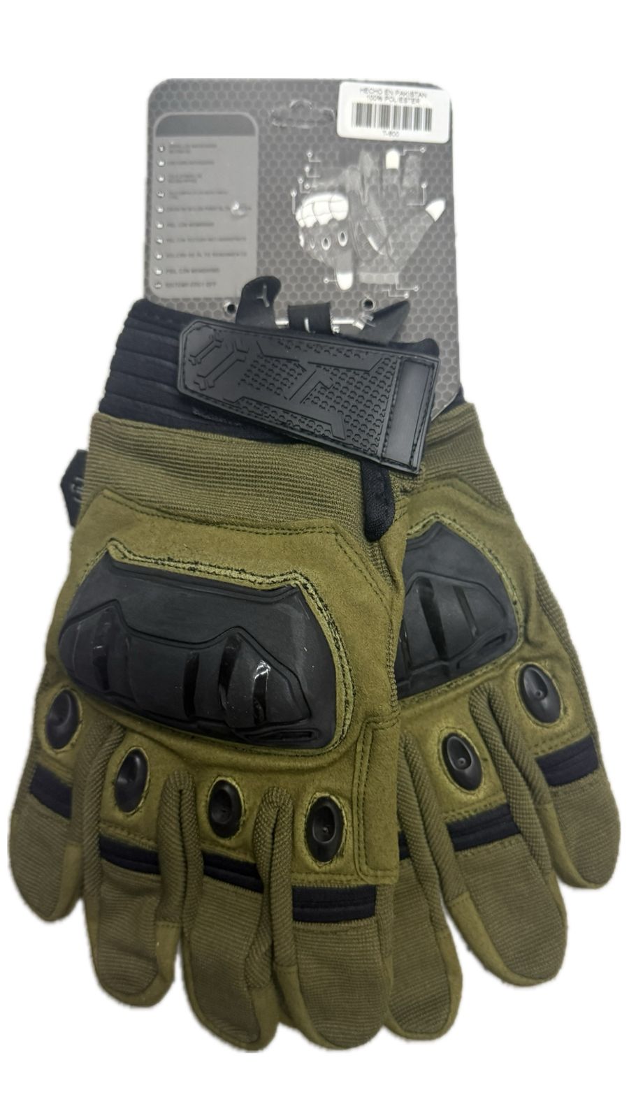 Guantes tacticos T-800 Tactical police