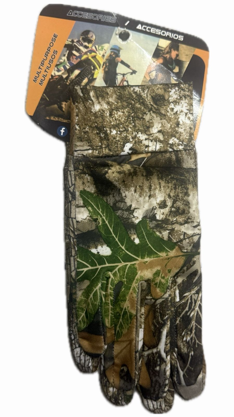 Guantes camuflajeados TR-4