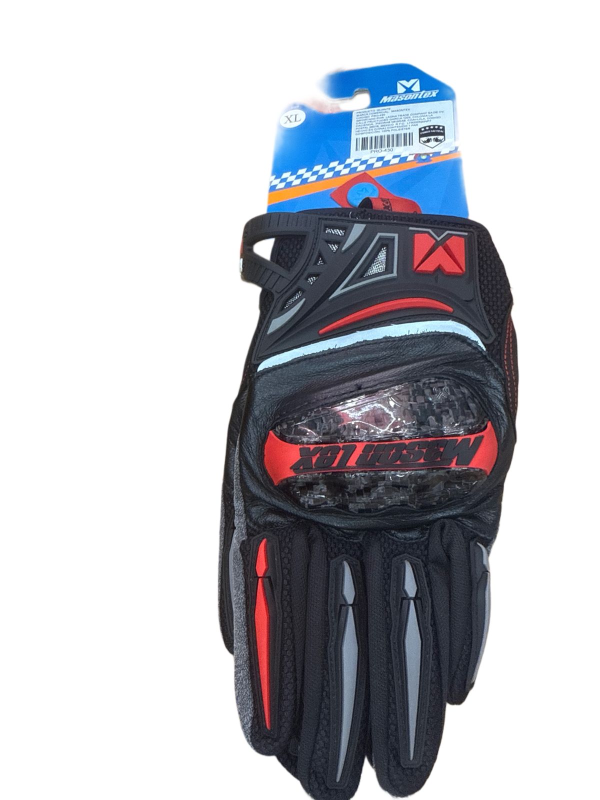 Guantes motociclismo T-MAD Madbiker