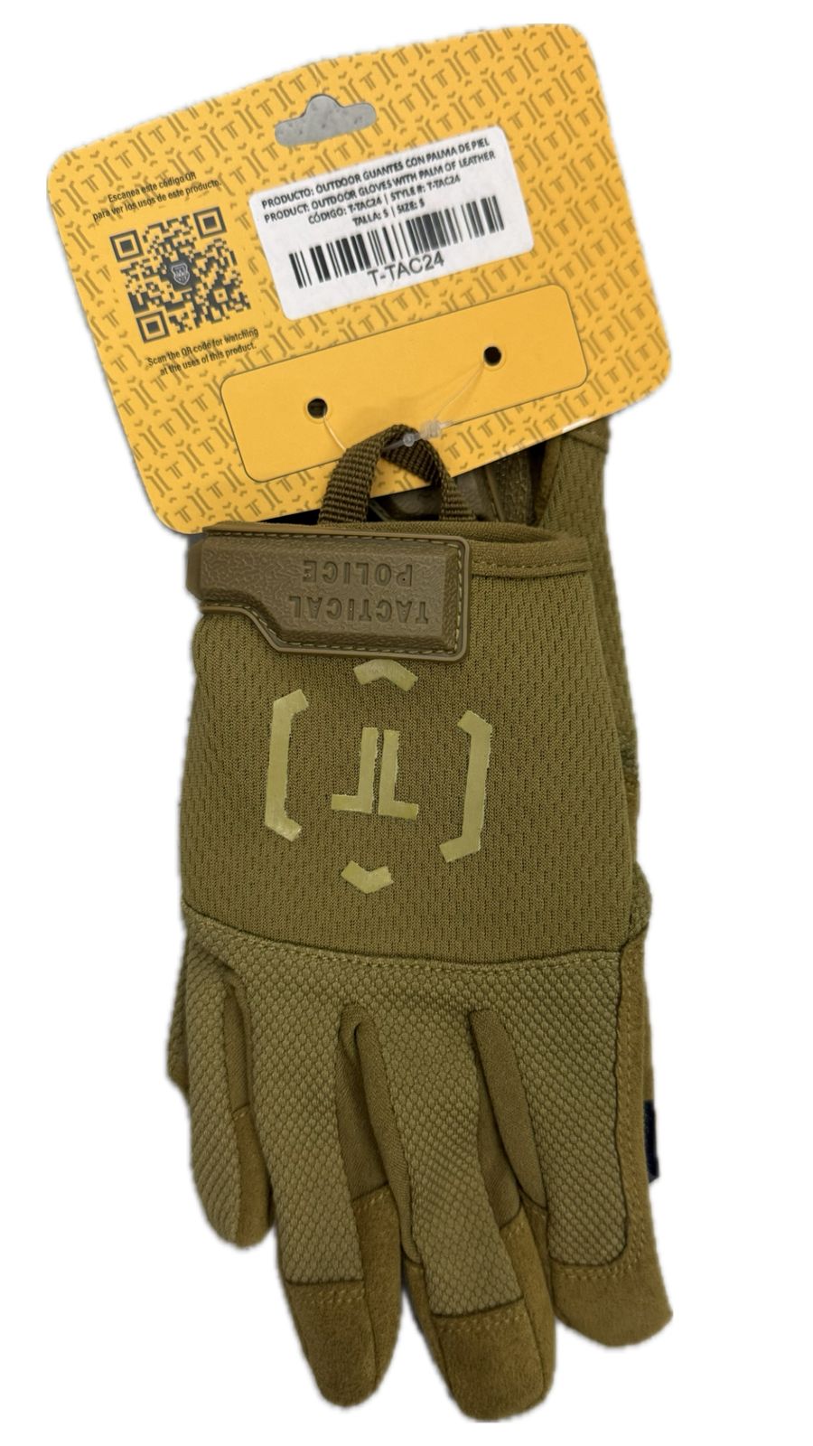 Guante tactico T-TAC24 Tactical Police