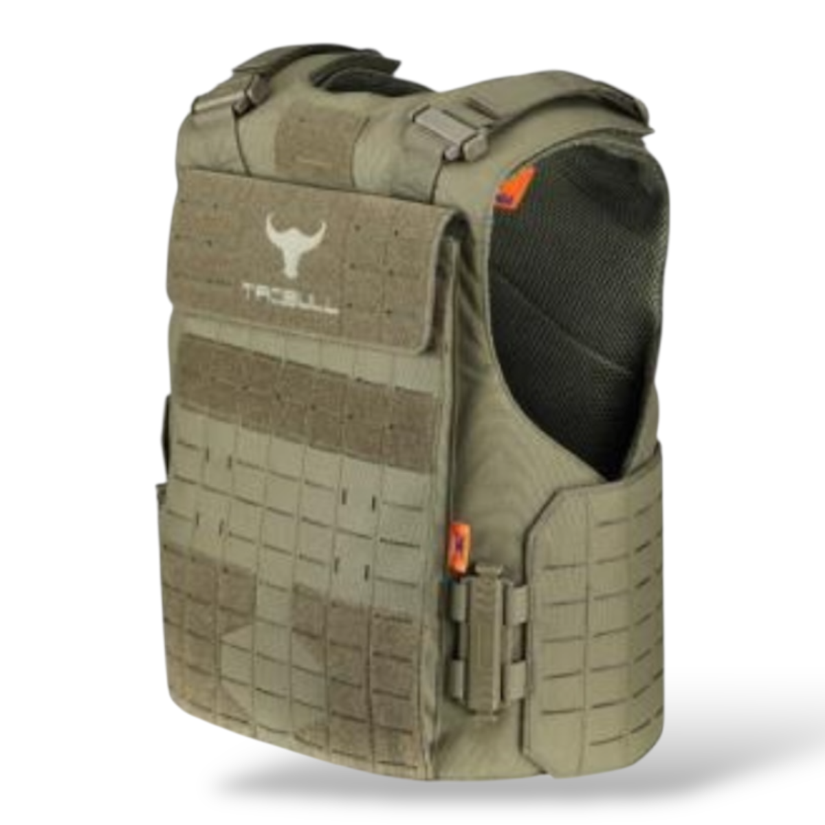 Chaleco Porta Placas Cytac de Liberación Rápida con Sistema Molle Láser – Verde TB-TPCLOD