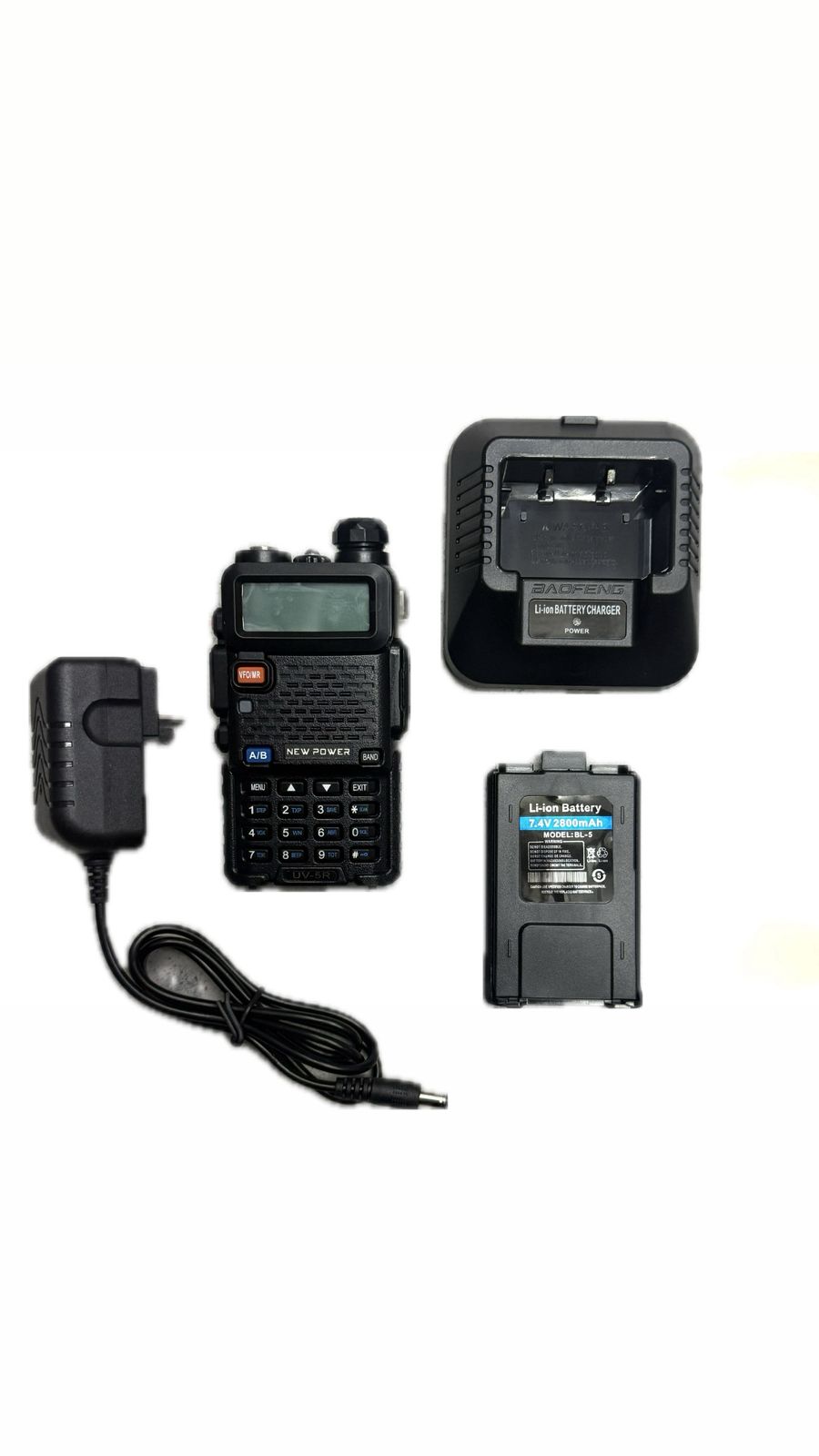 Walkie talkie WLK-UV5R New power