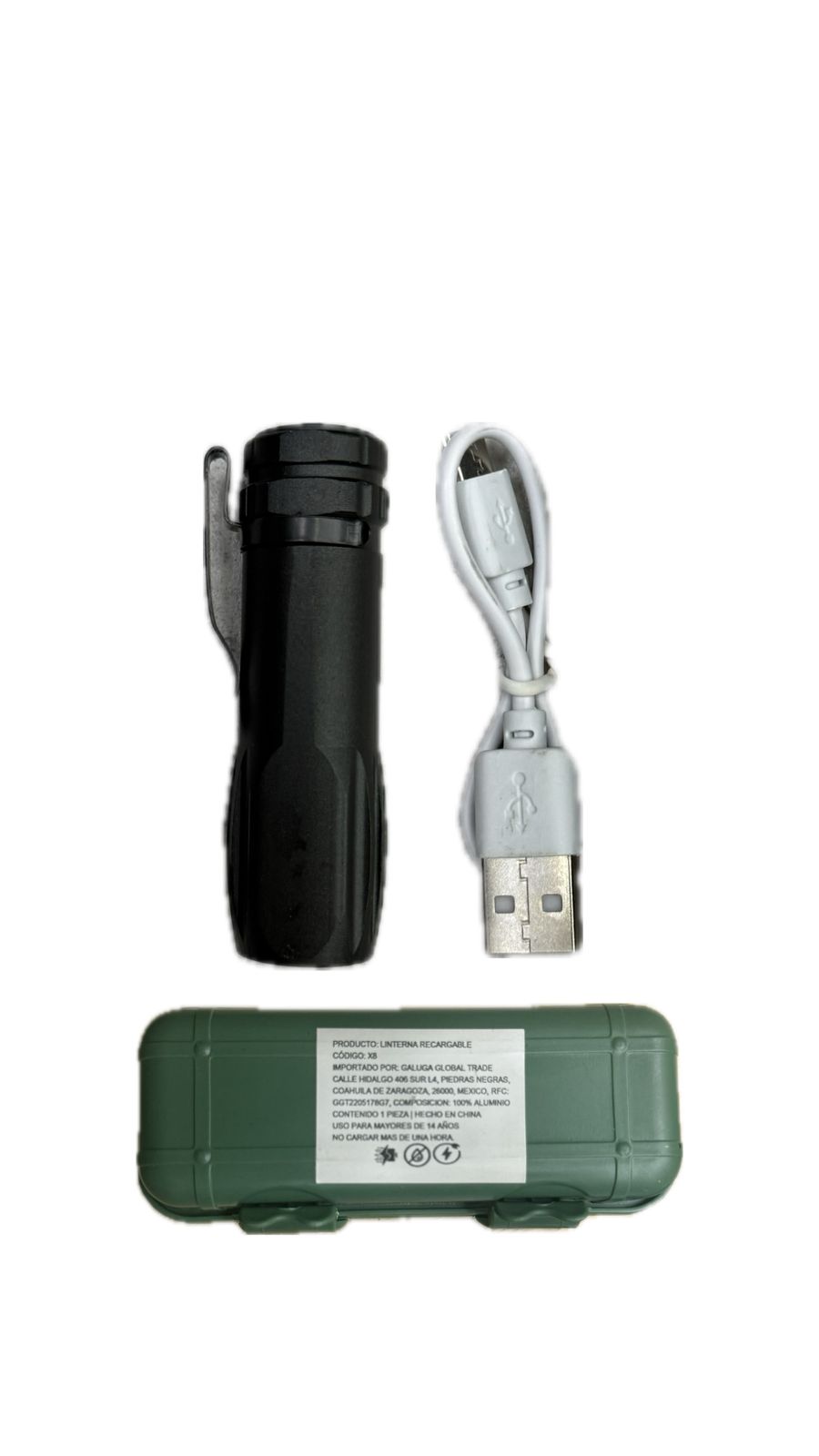 Linterna X-8