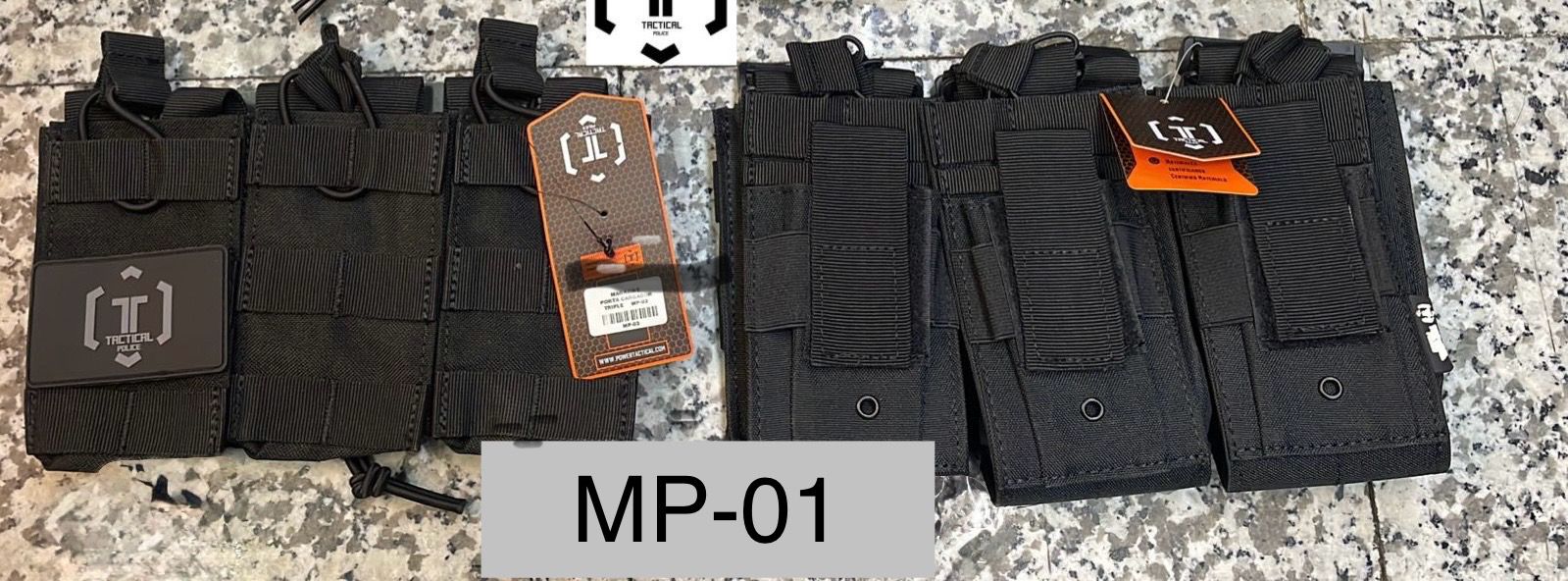 Funda triple cargador MP-01 Tactical Police
