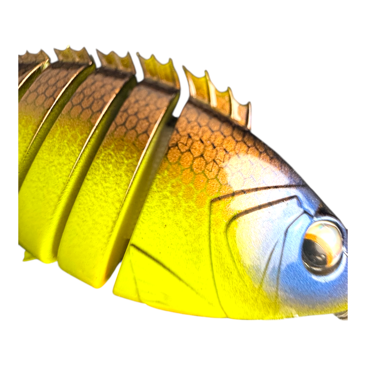 Señuelo articulado tipo swimbait 10 cm FISH-55