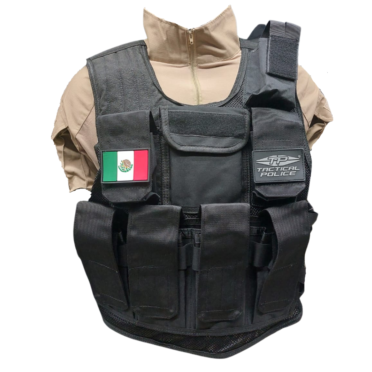 Chaleco Tactico Porta Placas Accesorios Equipamentos Tactical Police