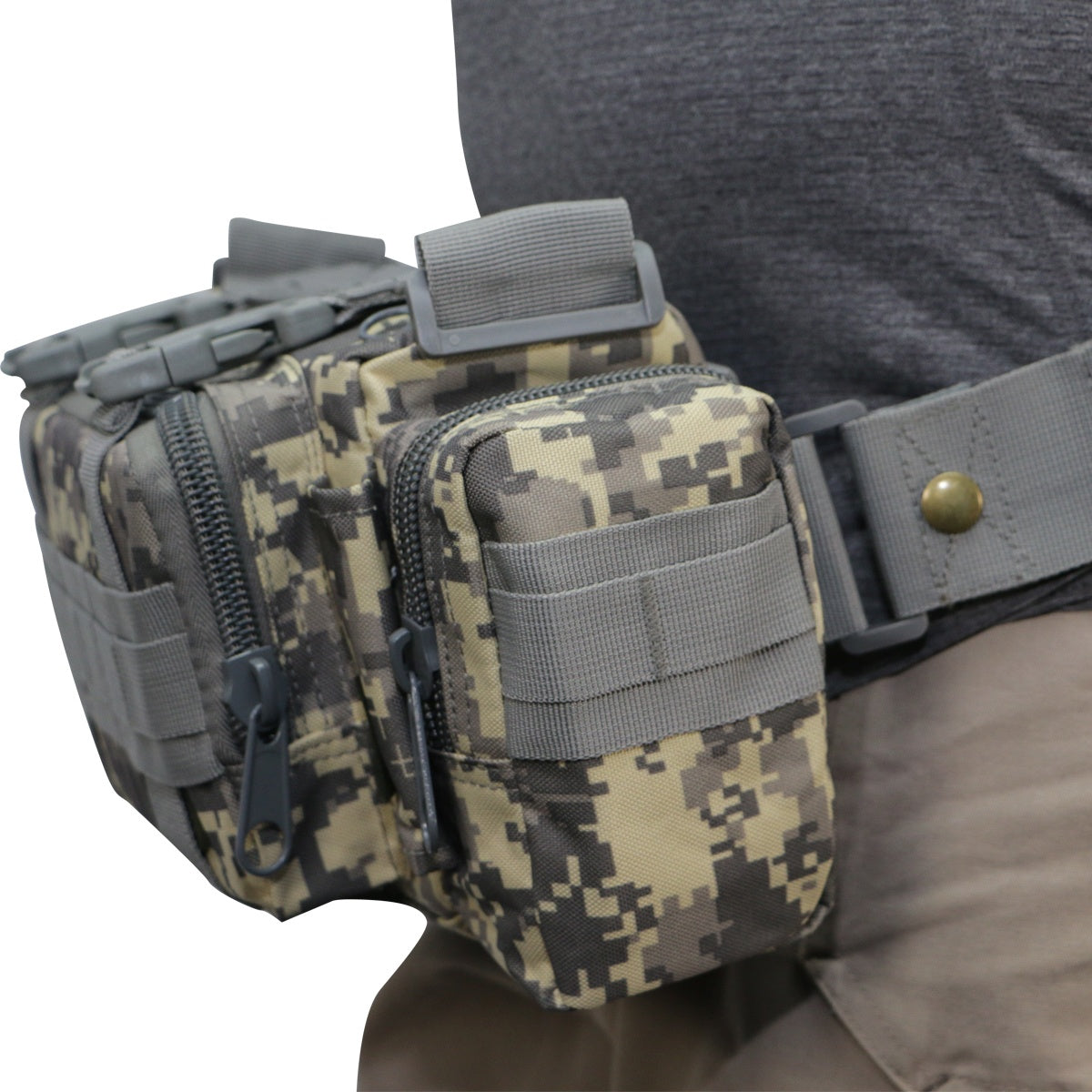 Canguro Sistema Molle con Porta Arma