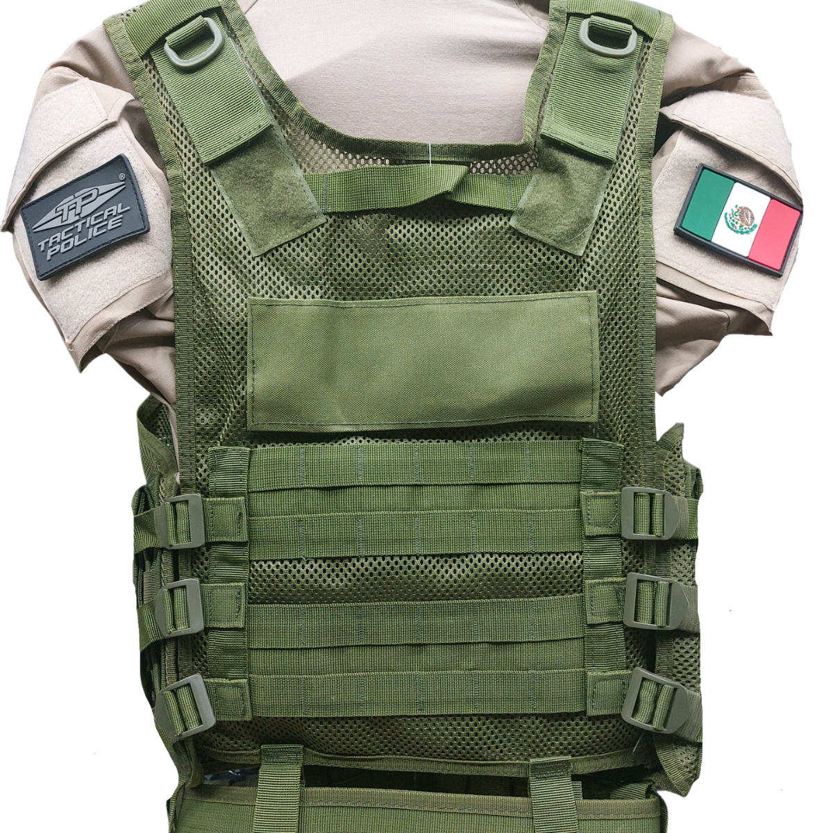 Chaleco Tactico Militar Para Airsoft Paintball Verde