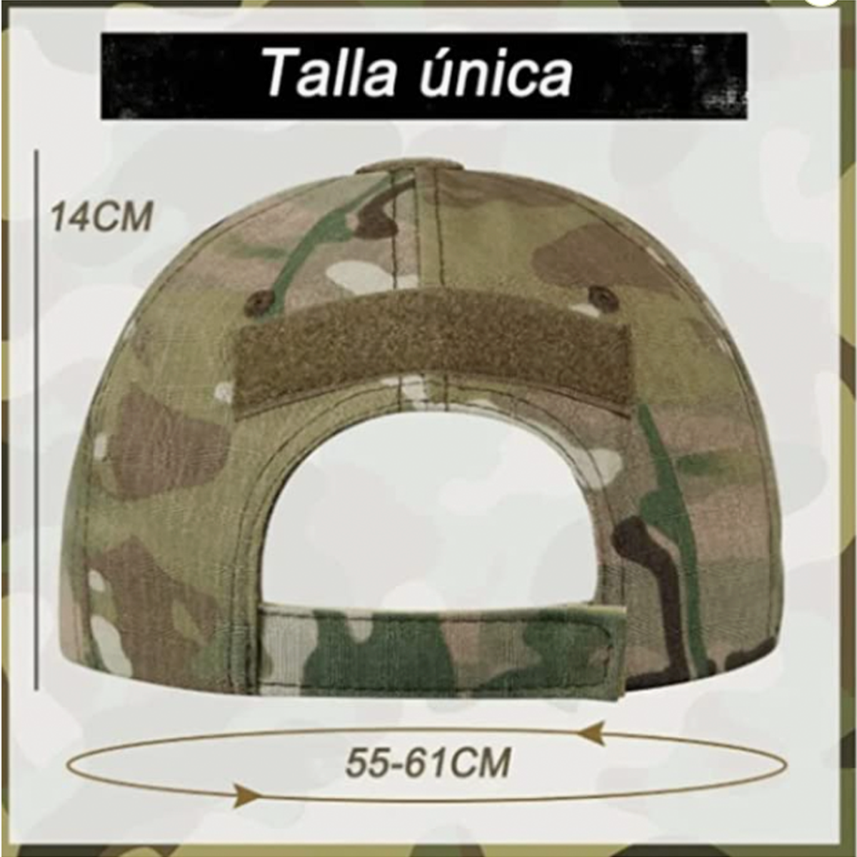 Gorra Tactica Police Con Velcro Senderismo Ajustable0