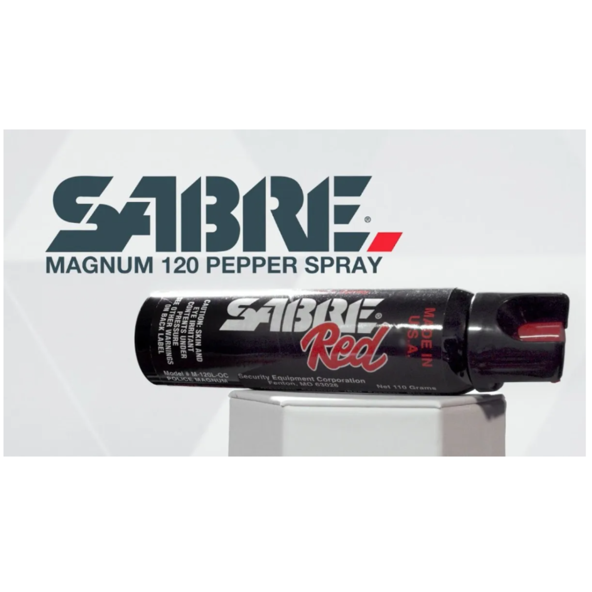 Gas Sabre Pepper #1 Mundial 122g Magnum Spray Máxima Policia
