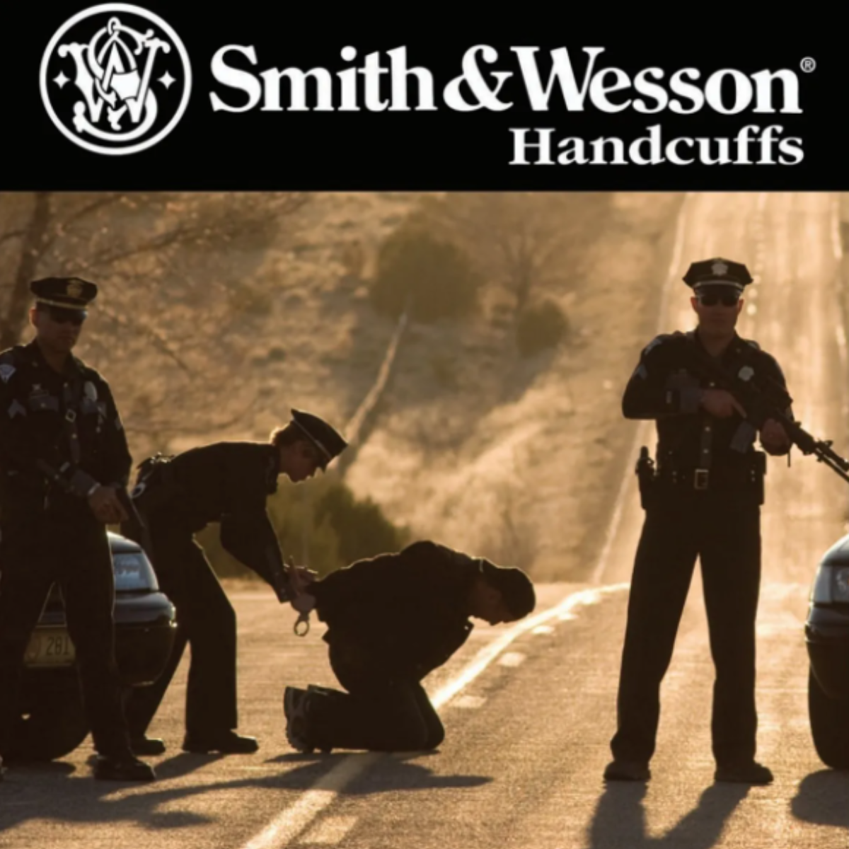 Esposas Smith & Wesson Negro Llaves Incluidas Originales