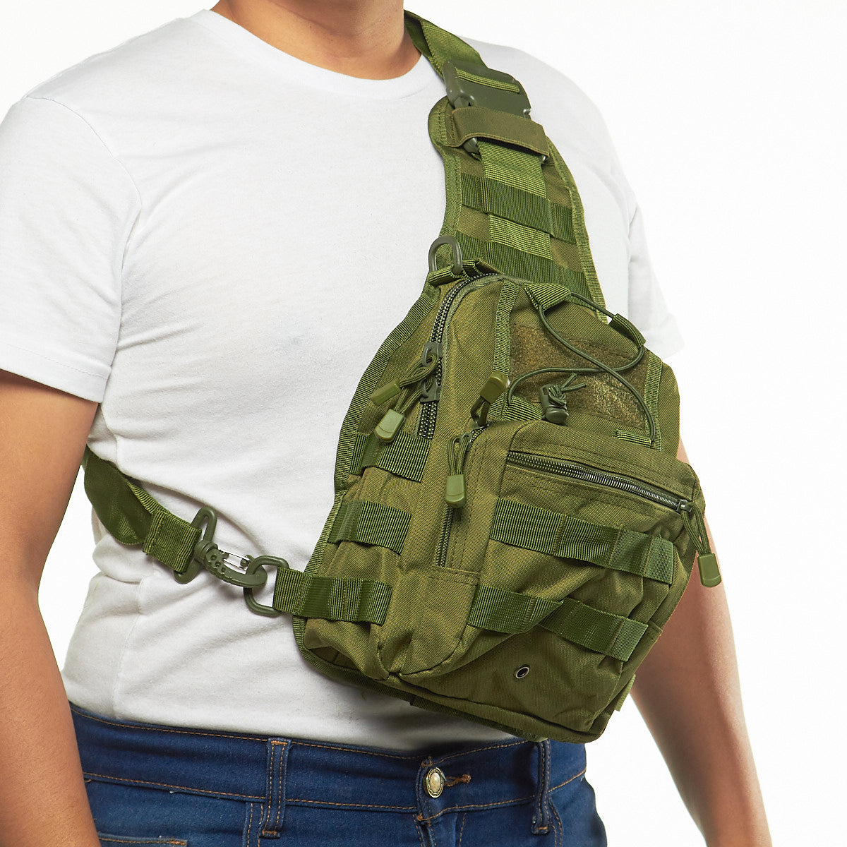 Bandolera militar táctica para hombre, bandolera, mochila para acampar y  senderismo del Sharpla bolsas tácticas para hombres